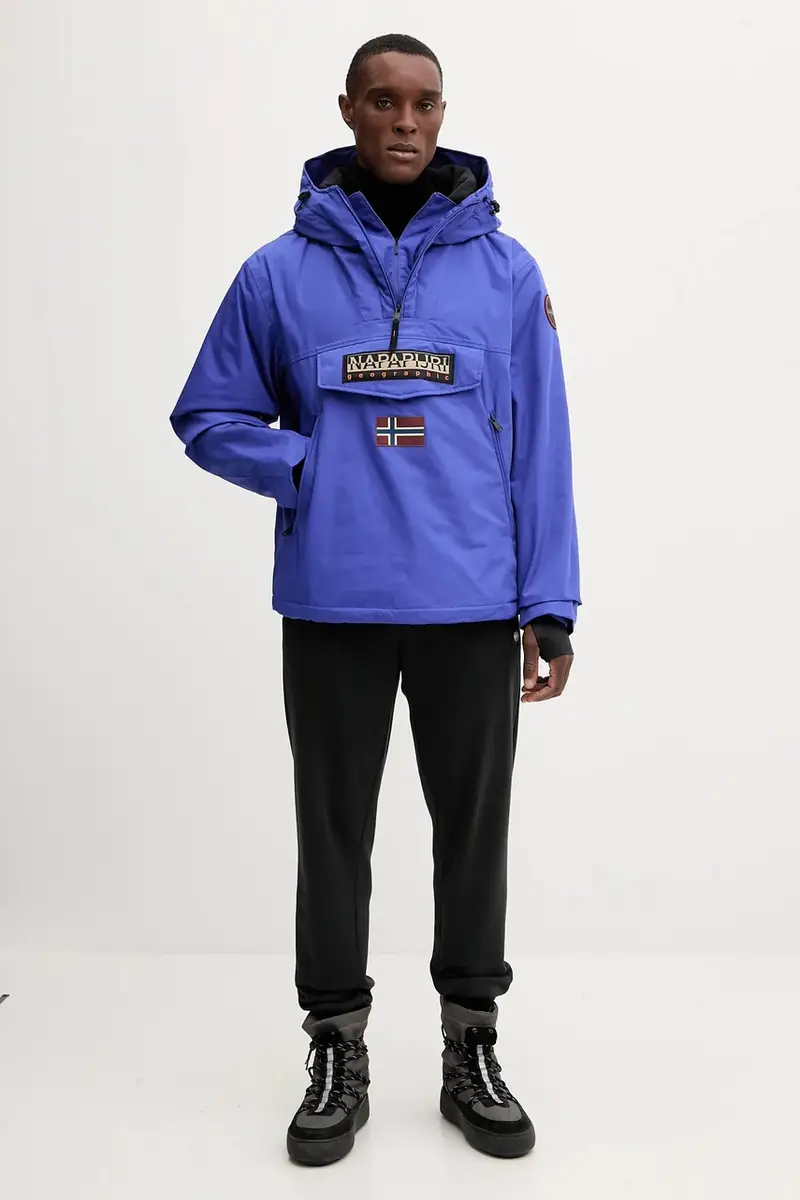 giacca Rainforest Next colore blu NP0A4IB9B3B1 miniatura 2