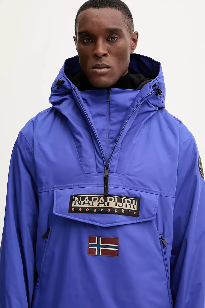 giacca Rainforest Next colore blu NP0A4IB9B3B1 miniatura 4