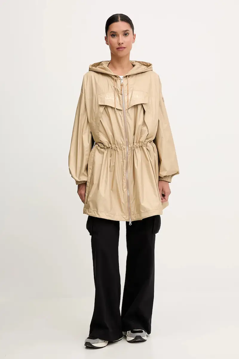 giacca Skidoo Op Reflet colore beige NP0A4IFGN1Q1 miniatura 3