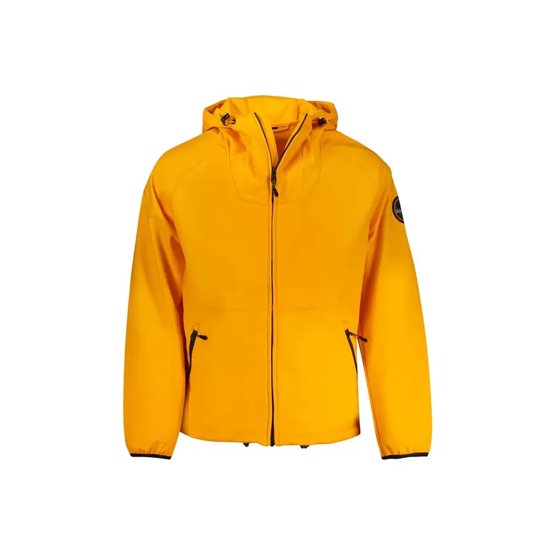 Giacca Sportiva Uomo Arancione con Cappuccio