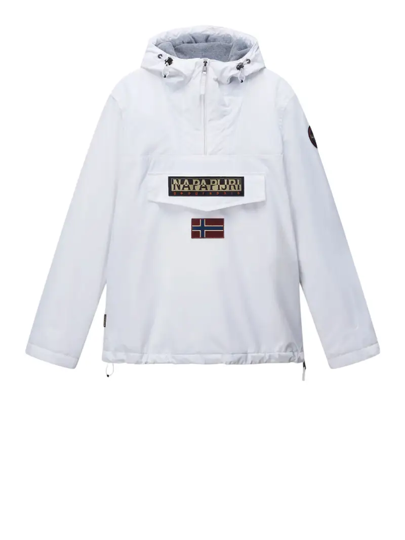 giubbino napapijri rainforest winter 3 da uomo - bianco