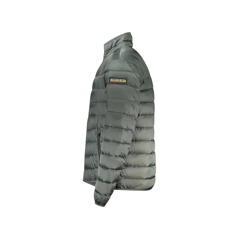 Napapijri Giubbotto Uomo Verde con Zip miniatura 3