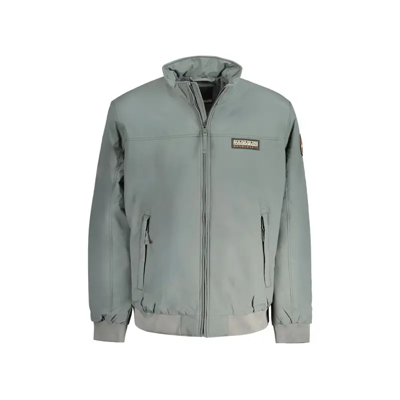 Napapijri Giubbotto Uomo Verde con Zip