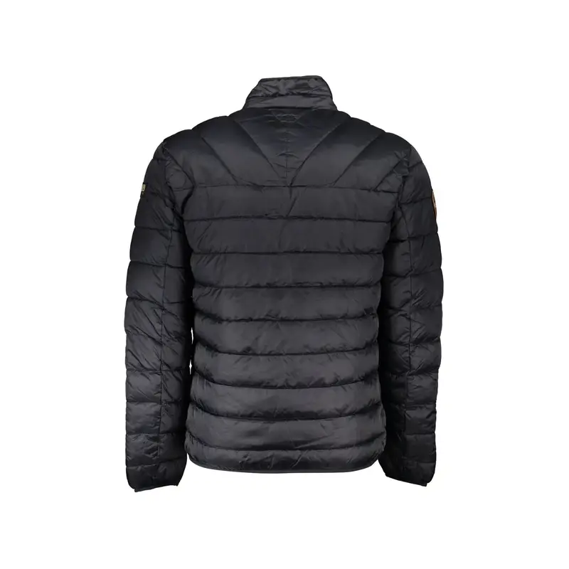 Giubbotto Uomo Nero con Cappuccio e Tasche miniatura 2