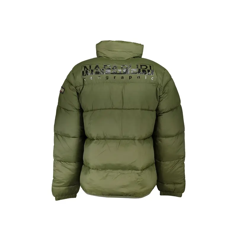 Giubbotto Uomo Verde Regular Fit con Tasche miniatura 2