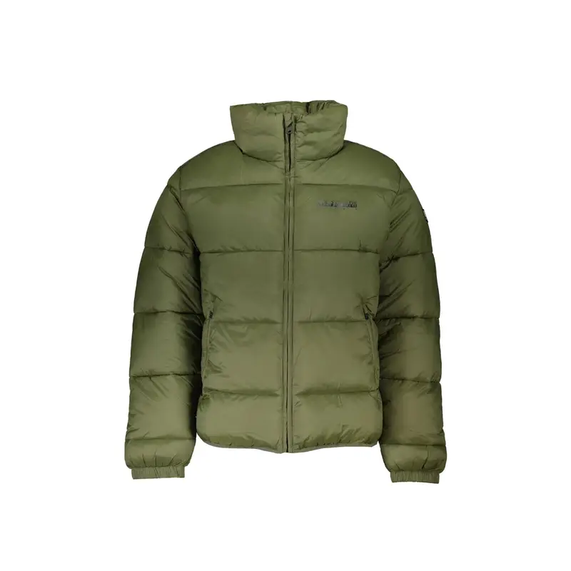 Giubbotto Uomo Verde Regular Fit con Tasche