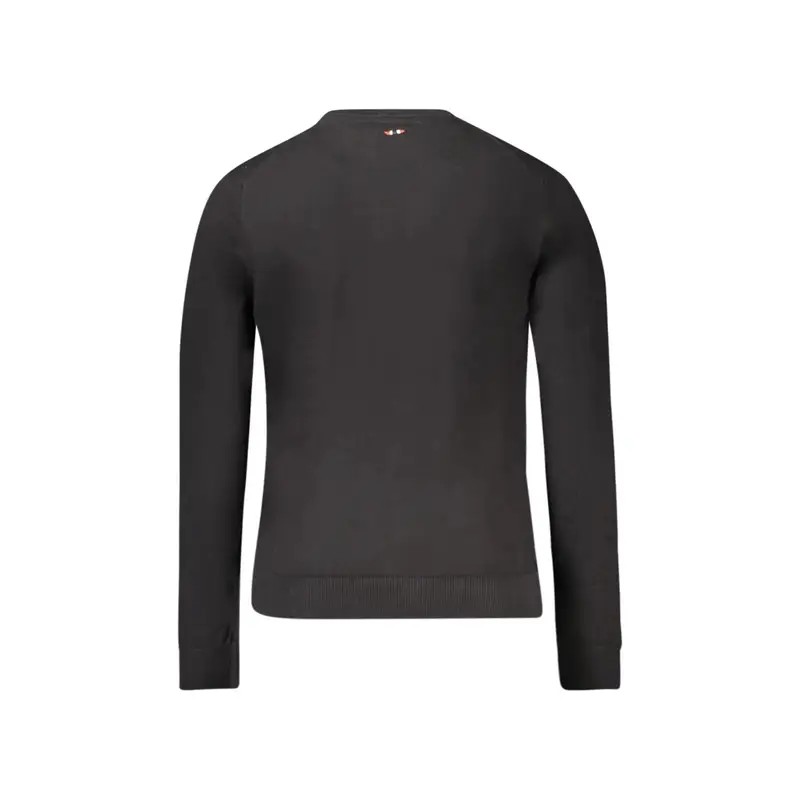Napapijri Maglia Uomo Nera con Ricamo miniatura 2