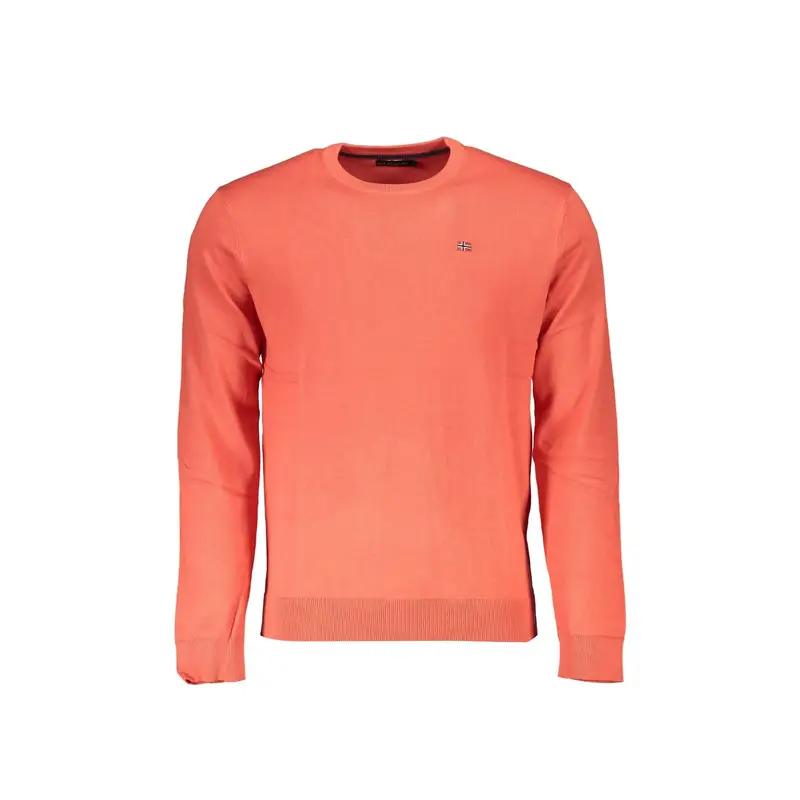 Maglia Uomo Rossa Ricamo Rosso