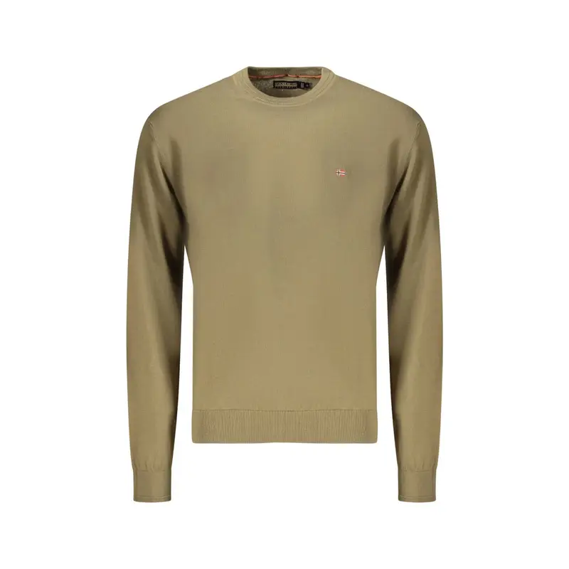 Maglia Uomo Verde Ricamo