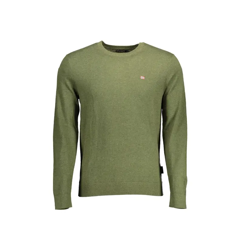 Maglia Uomo Verde Ricamo