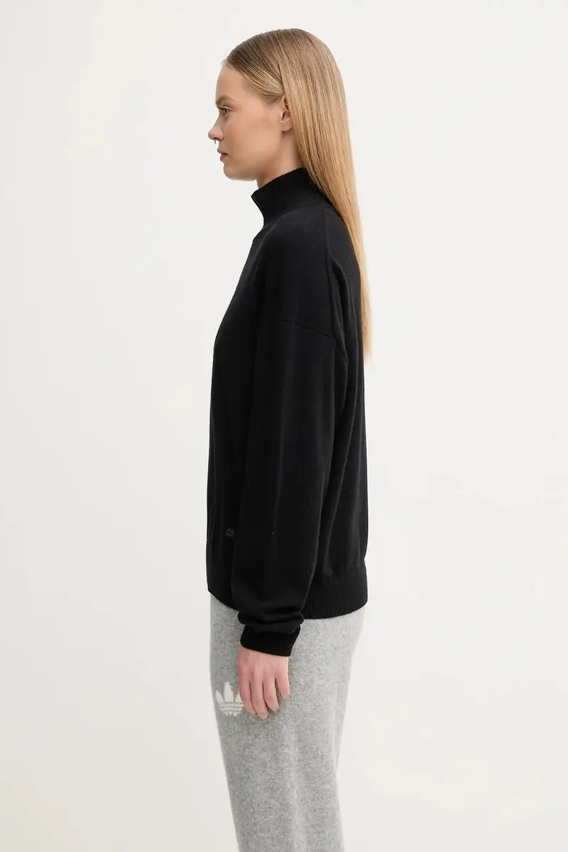 maglione con lana D-Mis colore nero NP0A88XK9411 miniatura 2