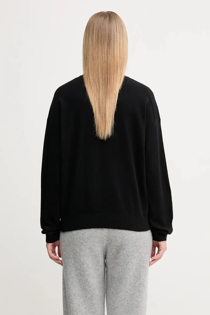 maglione con lana D-Mis colore nero NP0A88XK9411 miniatura 3