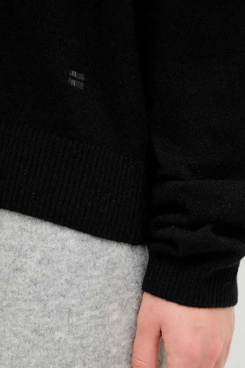 maglione con lana D-Mis colore nero NP0A88XK9411 miniatura 4