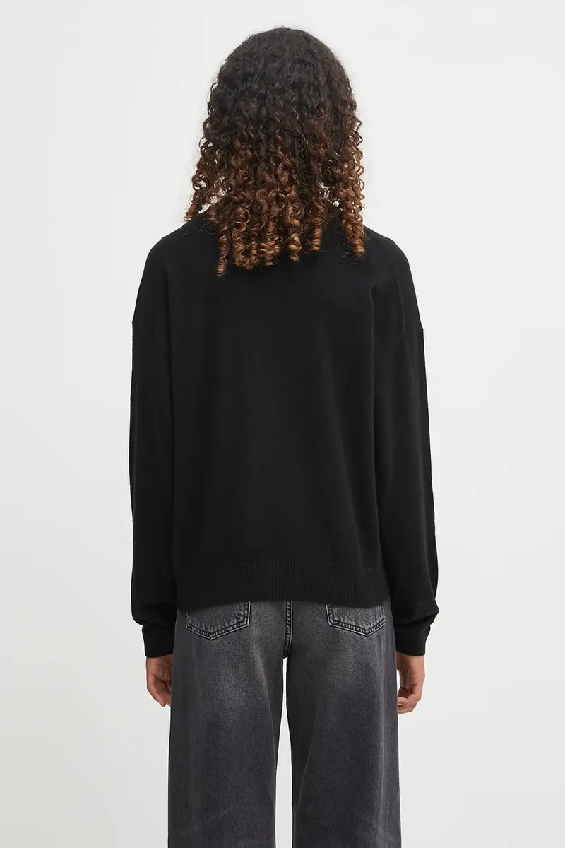 maglione con lana D-Mis colore nero NP0A88XL9411 miniatura 3