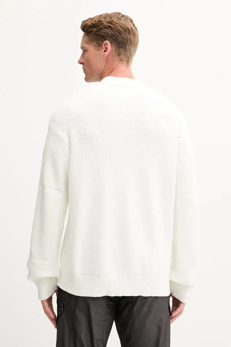 maglione D-Rignano uomo colore bianco NP0A4INQN1A1 miniatura 3