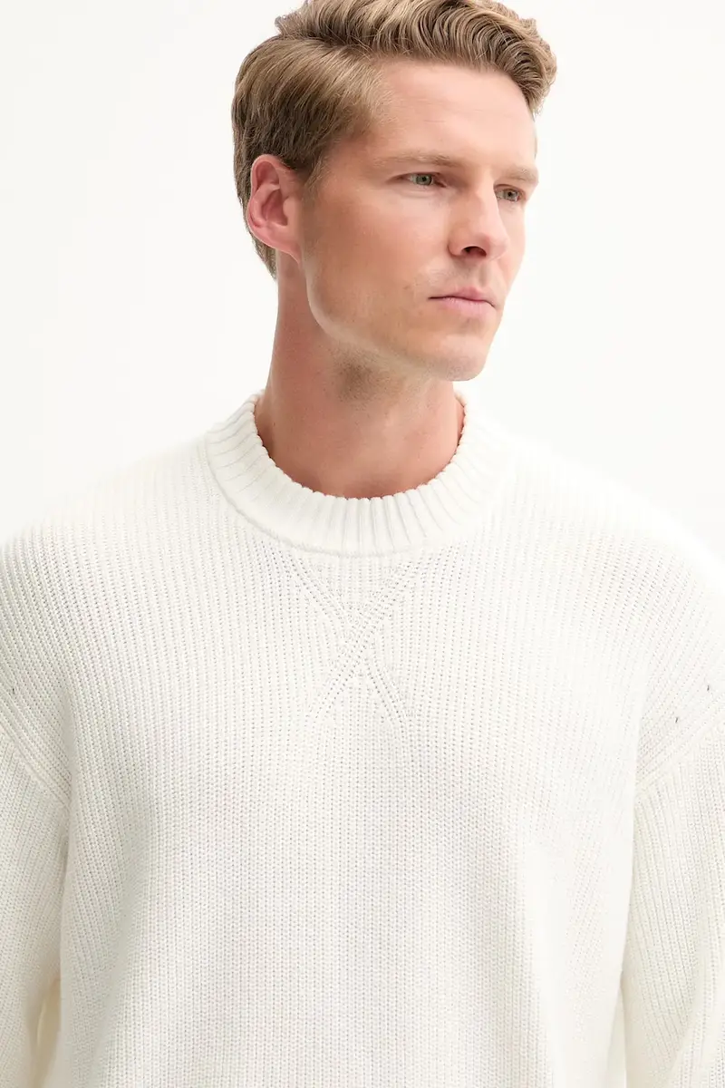 maglione D-Rignano uomo colore bianco NP0A4INQN1A1 miniatura 4