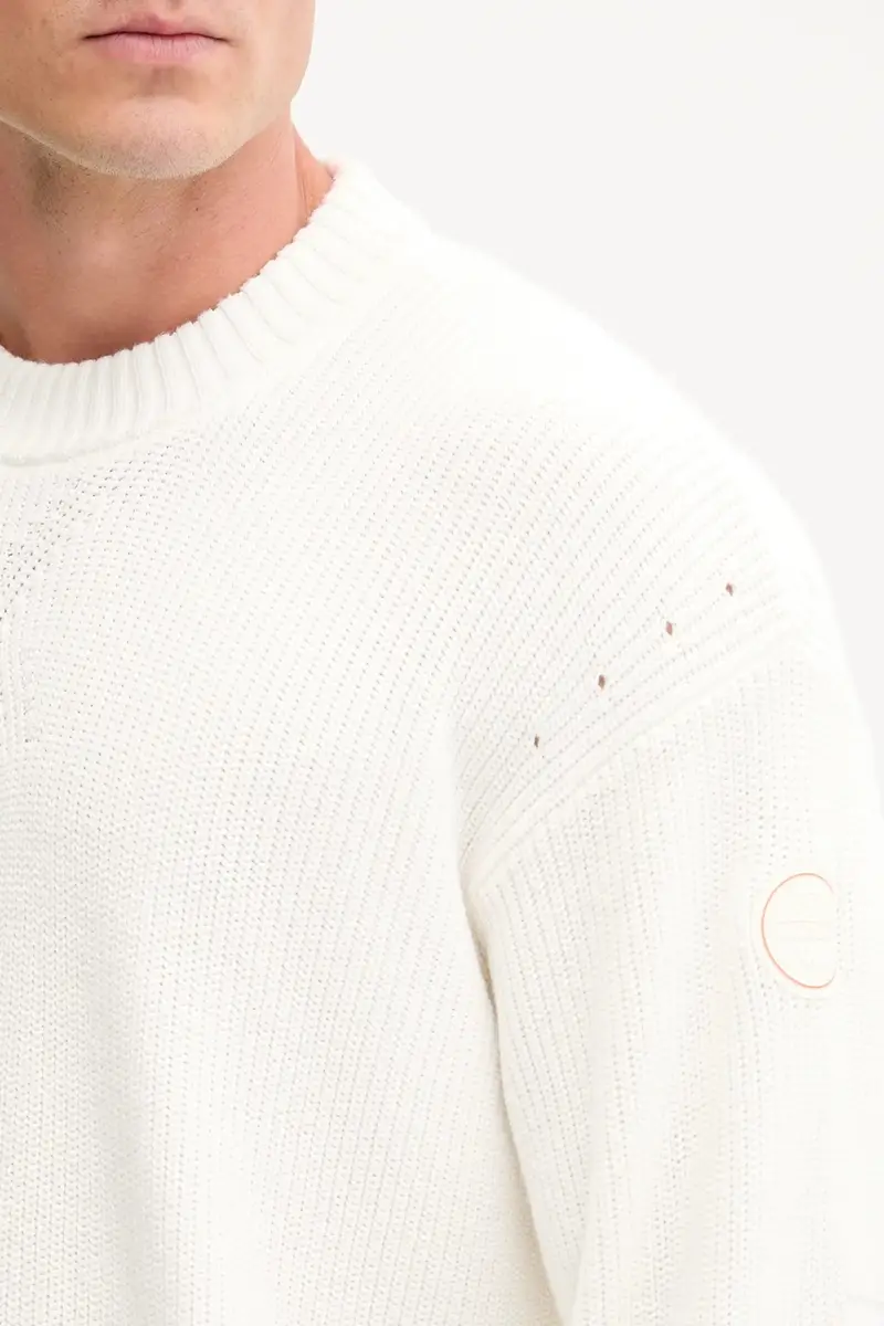 maglione D-Rignano uomo colore bianco NP0A4INQN1A1 miniatura 5