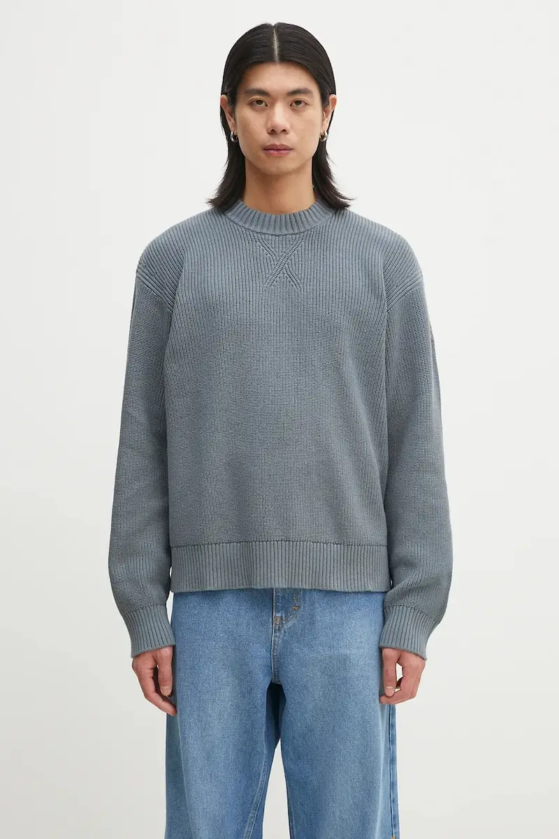 maglione D-Rignano uomo colore grigio NP0A4INQG1Y1