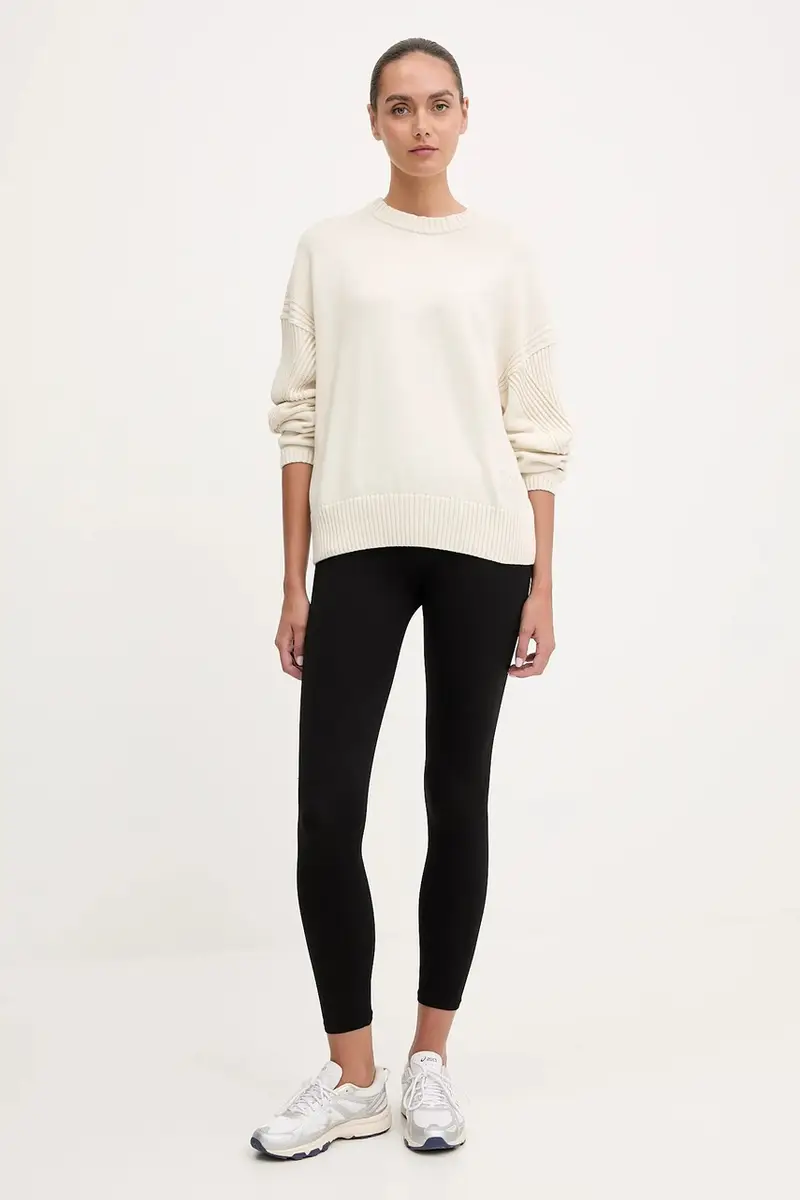 maglione D-Sarca donna colore beige NP0A892CN1J1 miniatura 2