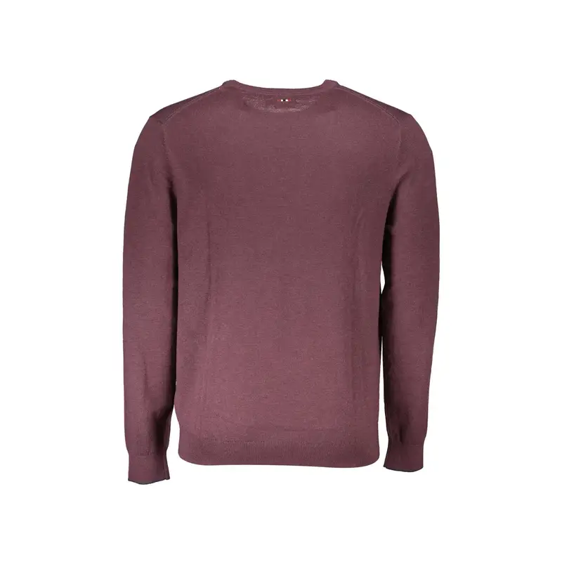 Maglione Uomo Viola Ricamo miniatura 2