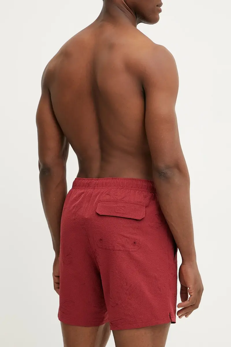 pantaloncini da bagno V-Brolio colore rosso NP0A4IBMFCR1 miniatura 3