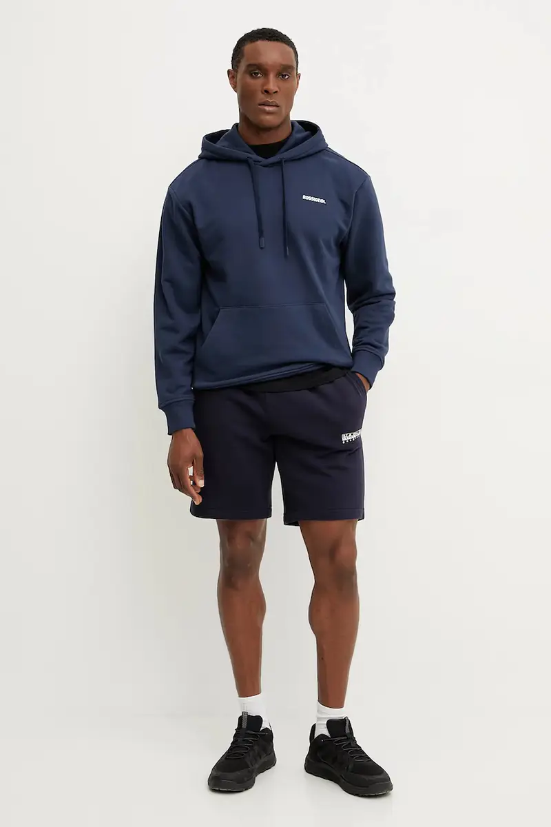 pantaloncini in cotone N-Gori uomo colore blu navy NP0A4IBQ1761 miniatura 2