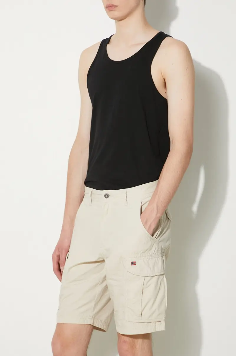 pantaloncini in cotone Noto 2.0 colore beige NP0A4HOQN901