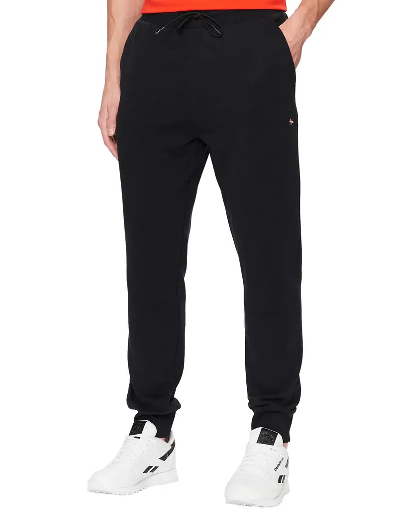 pantalone tuta napapijri da uomo - nero