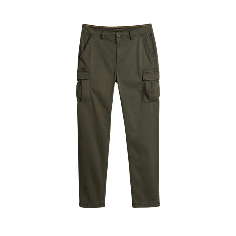 Napapijri Pantaloni cargo Verde 2937565