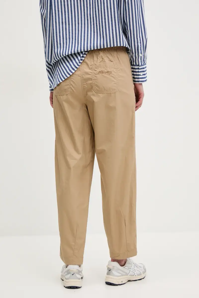 pantaloni in cotone M-Cisa donna colore beige NP0A4IFVN1Q1 miniatura 3