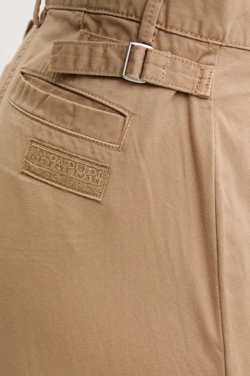 pantaloni in cotone M-Selva donna colore beige NP0A4IL4N1Q1 miniatura 4