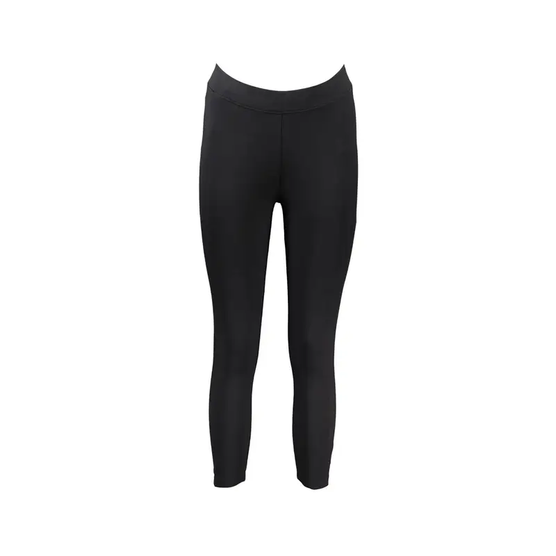 Napapijri Leggins Donna Nero con Ricamo