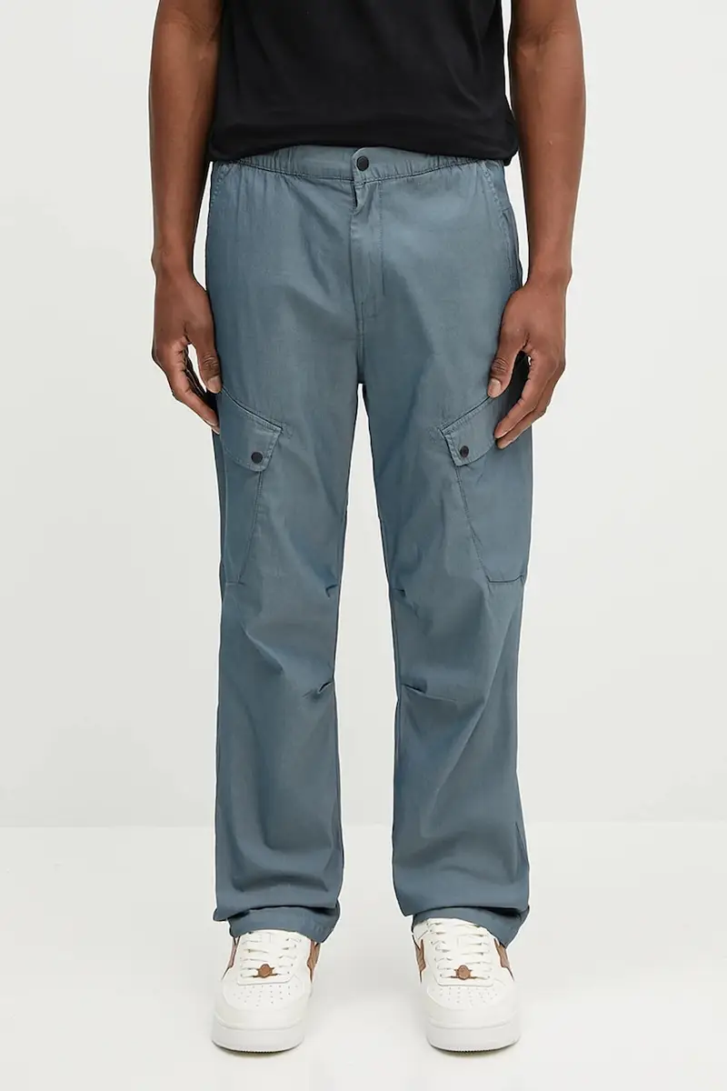 pantaloni Senio Cargo uomo colore blu NP0A4IDVG1Y1