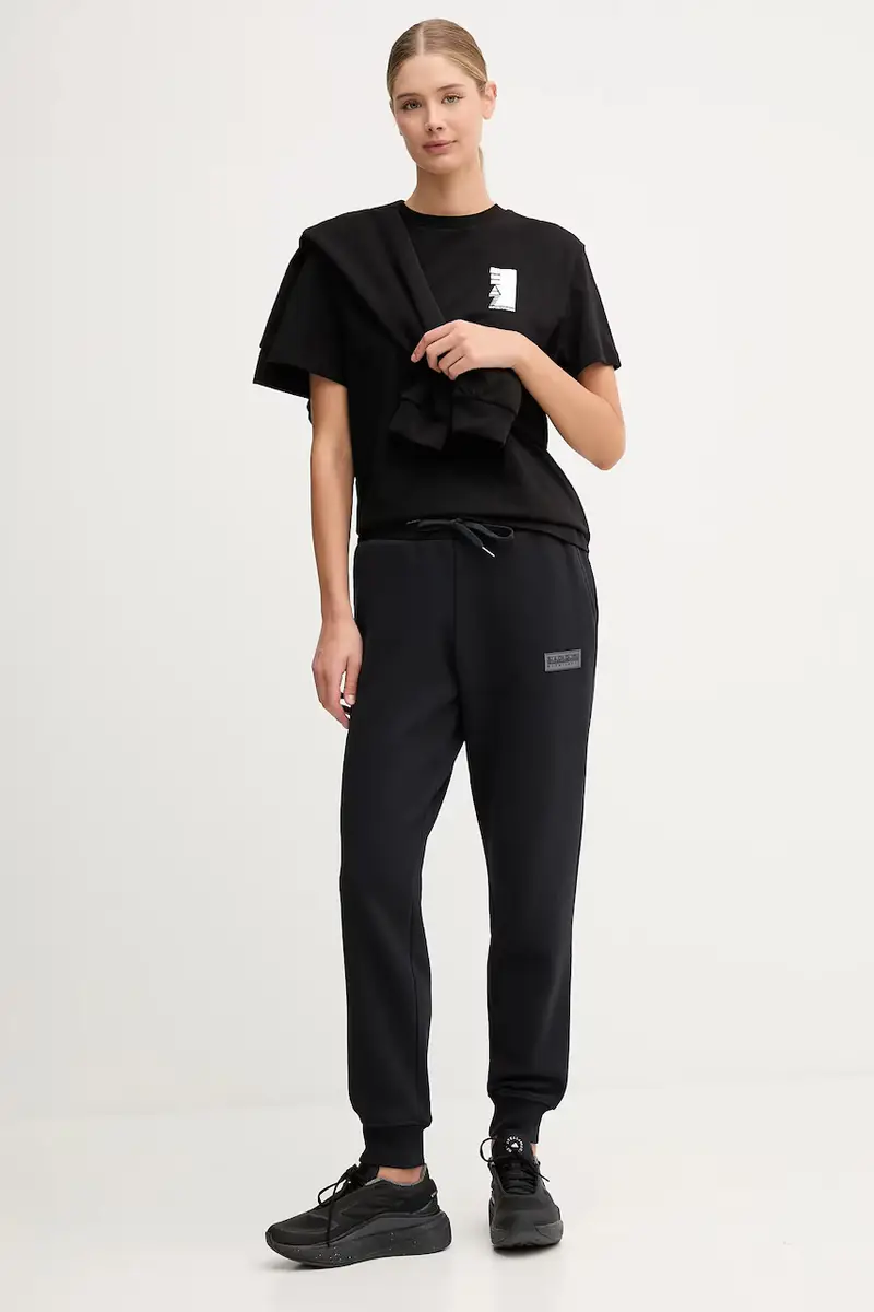 pantaloni tuta Box donna colore nero NP0A4HZ60411 miniatura 2