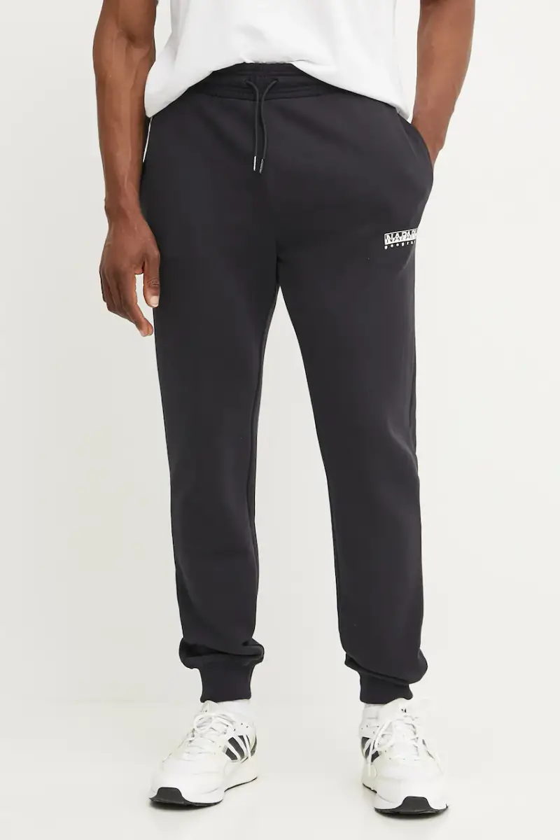 pantaloni tuta di cotone Gori Nero