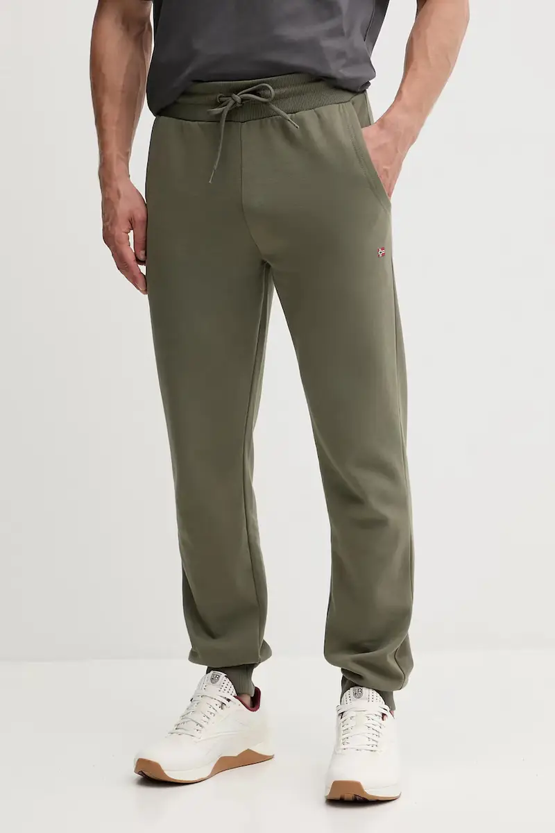 pantaloni tuta Malis uomo colore verde NP0A4GBKG0A1