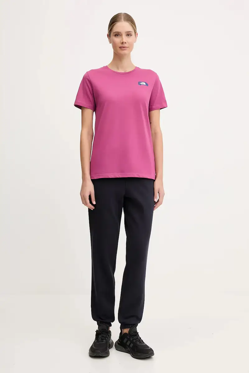 pantaloni tuta Nina donna colore blu navy NP0A4HD61761 miniatura 2