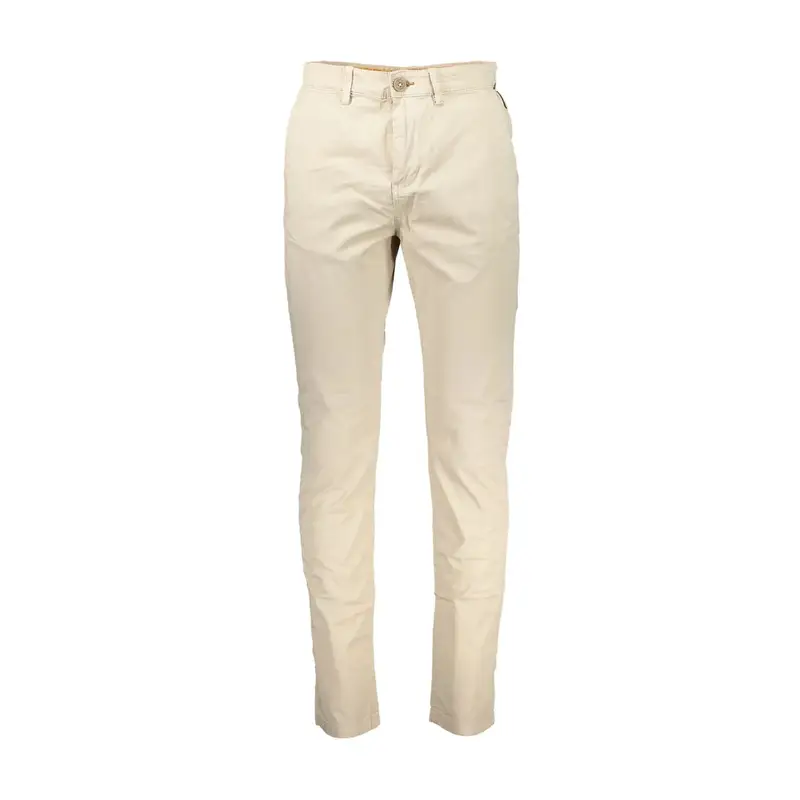Napapijri Pantaloni Uomo beige con Ricamo