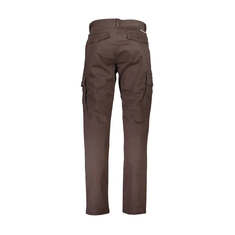 Napapijri Pantaloni Uomo Marrone con 4 Tasche miniatura 2