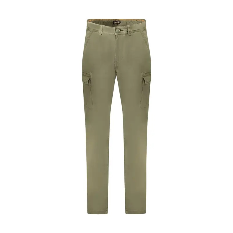 Napapijri Pantaloni Uomo Verde con Logo