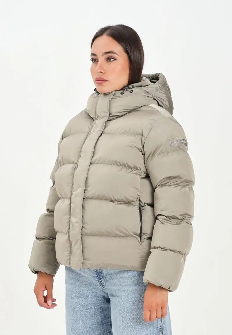 Piumino A-Glane 1 riviera beige da donna