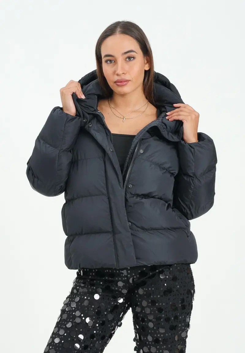 Piumino Glane nero da donna miniatura 2