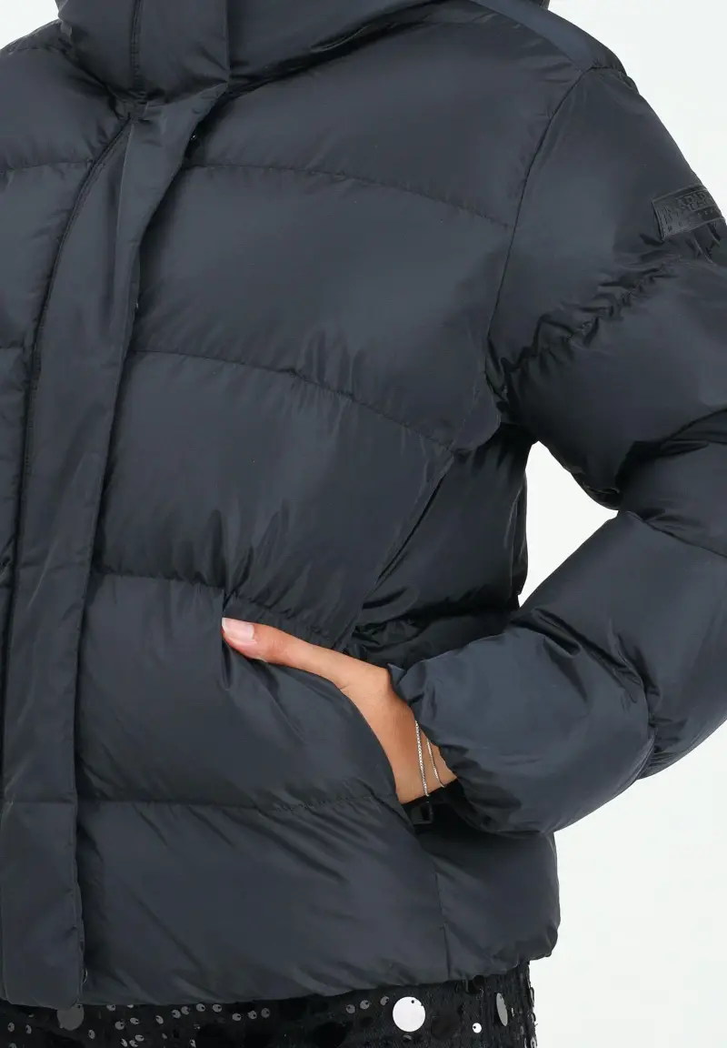 Piumino Glane nero da donna miniatura 3