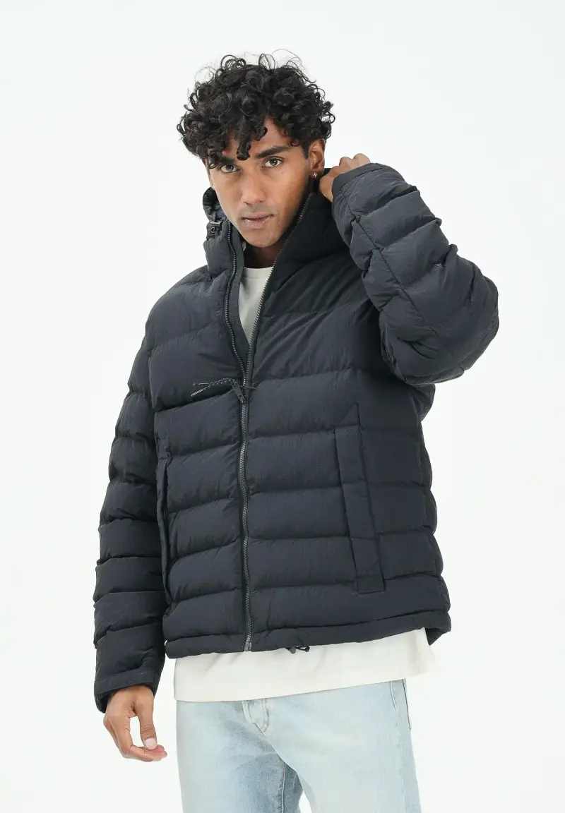 Piumino Terez nero da uomo miniatura 2