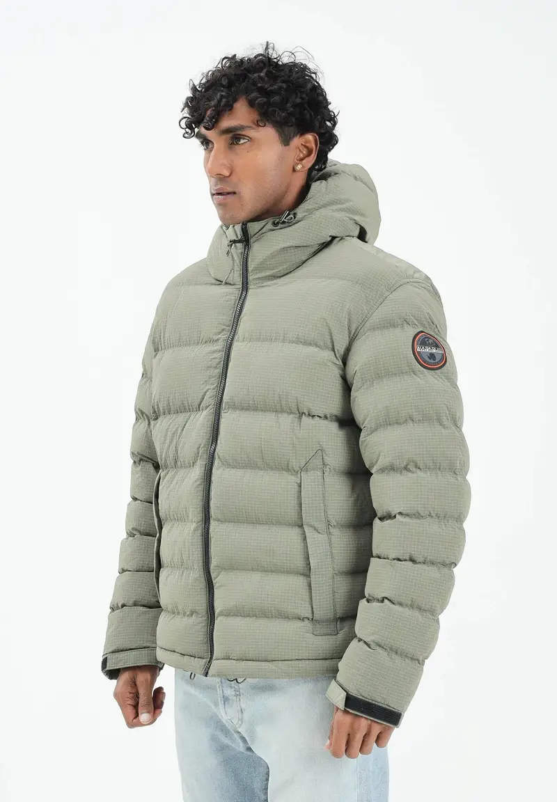 Piumino Terez verde da uomo