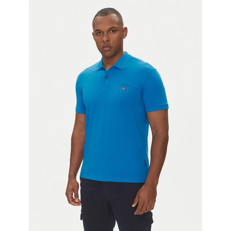 Polo Elbas NP0A4GB4 Blu Regular Fit