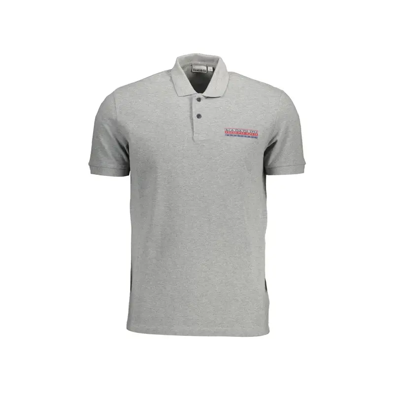 Napapijri Polo Uomo Grigio 4072081
