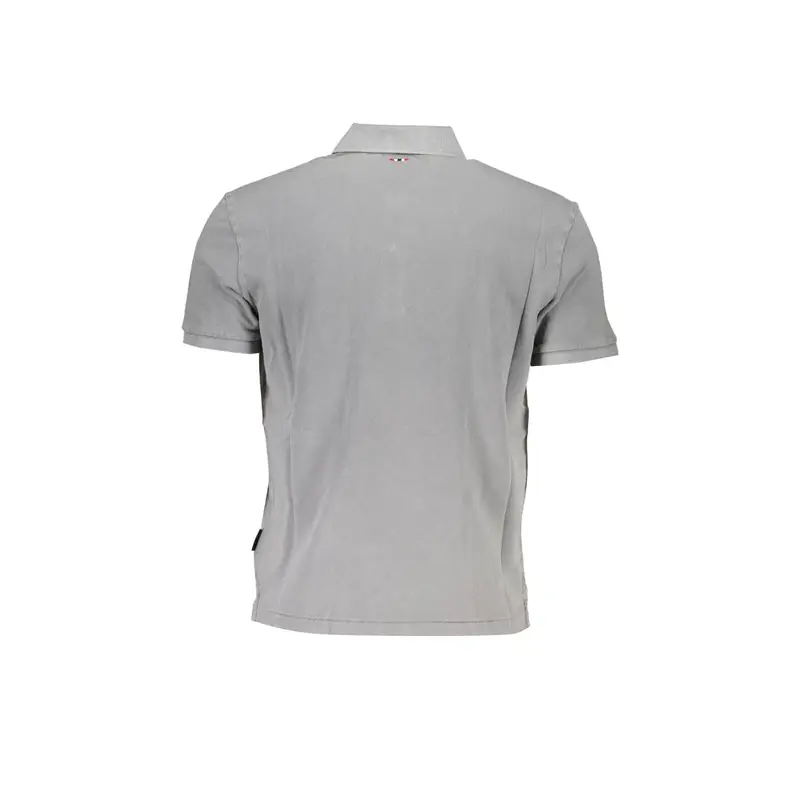 Napapijri Polo Uomo Grigio 4061734 miniatura 2