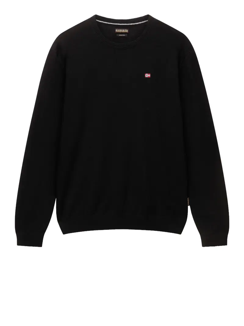 pullover napapijri damavand da uomo - nero