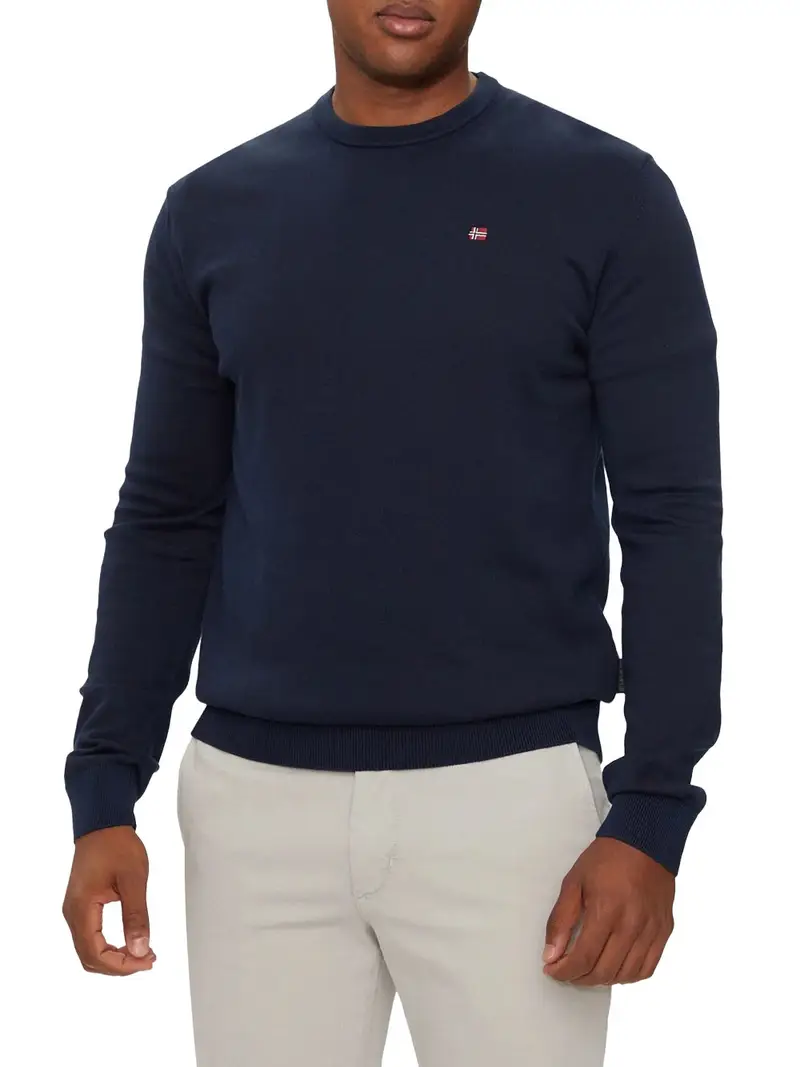 pullover napapijri droz 5 da uomo - blu